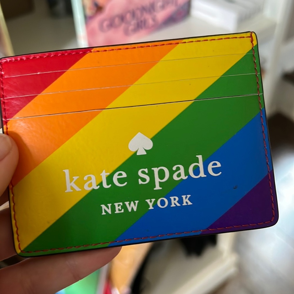 Kate Spade ♠️ NWT Pride Rainbow 🌈 Cardholder